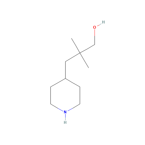 2,2-dimethyl-3-piperidin-4-ylpropan-1-ol (CAS: 203662-02-6) - Related Chemical Product