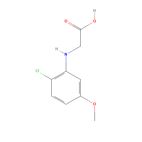 2-(2-chloro-5-methoxyanilino)acetic acid (CAS: 1282798-72-4) - Related Chemical Product