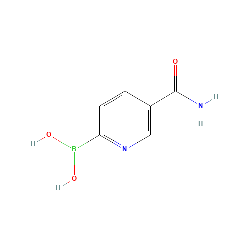 (5-carbamoylpyridin-2-yl)boronic acid (CAS: 1164100-83-7) - Related Chemical Product