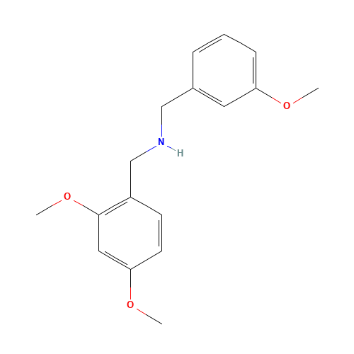 N-[(2,4-dimethoxyphenyl)methyl]-1-(3-methoxyphenyl)methanamine (CAS: 355816-85-2) - Related Chemical Product