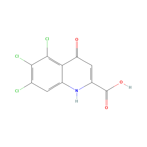 5,6,7-trichloro-4-oxo-1H-quinoline-2-carboxylic acid (CAS: 123158-04-3) - Related Chemical Product