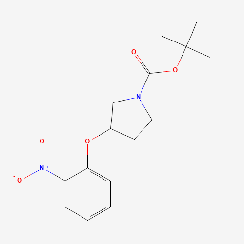 tert-butyl 3-(2-nitrophenoxy)pyrrolidine-1-carboxylate (CAS: 1233860-24-6) - Related Chemical Product