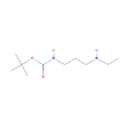 tert-butyl N-[3-(ethylamino)propyl]carbamate (CAS: 220645-42-1) - Related Chemical Product