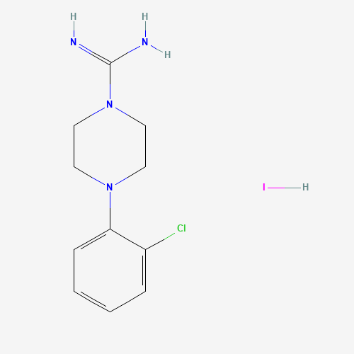 4-(2-chlorophenyl)piperazine-1-carboximidamide;hydroiodide (CAS: 852228-16-1) - Related Chemical Product