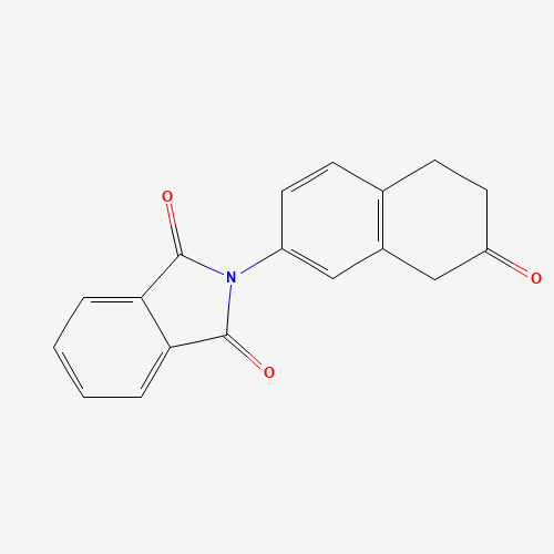 2-(7-oxo-6,8-dihydro-5H-naphthalen-2-yl)isoindole-1,3-dione (CAS: 1374357-94-4) - Related Chemical Product
