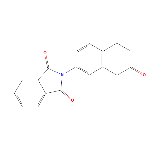 2-(7-oxo-6,8-dihydro-5H-naphthalen-2-yl)isoindole-1,3-dione (CAS: 1374357-94-4) - Related Chemical Product
