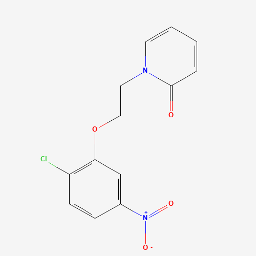 1-[2-(2-chloro-5-nitrophenoxy)ethyl]pyridin-2-one (CAS: 1453212-21-9) - Related Chemical Product