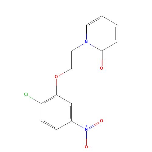 1-[2-(2-chloro-5-nitrophenoxy)ethyl]pyridin-2-one (CAS: 1453212-21-9) - Related Chemical Product