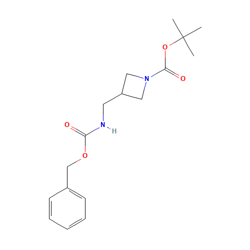 tert-butyl 3-(phenylmethoxycarbonylaminomethyl)azetidine-1-carboxylate (CAS: 876149-42-7) - Related Chemical Product