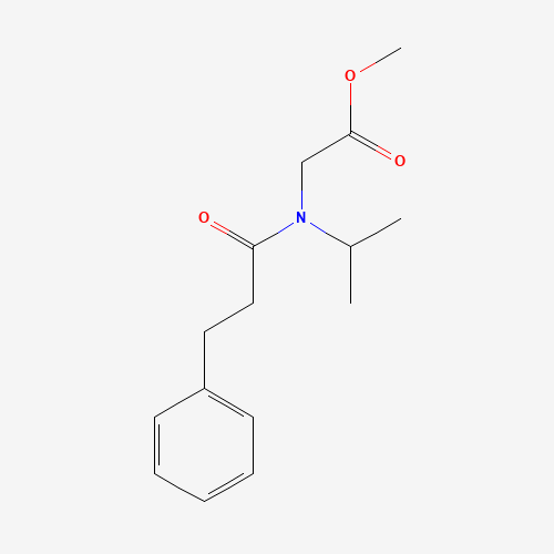 methyl 2-[3-phenylpropanoyl(propan-2-yl)amino]acetate (CAS: 163724-80-9) - Related Chemical Product