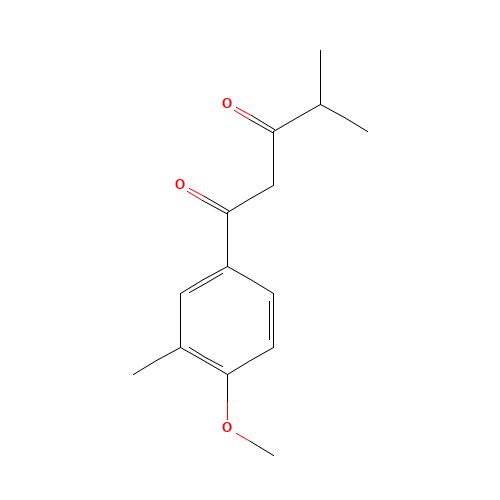1-(4-methoxy-3-methylphenyl)-4-methylpentane-1,3-dione (CAS: 1267757-38-9) - Related Chemical Product