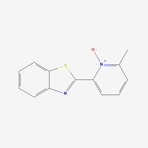 2-(6-methyl-1-oxidopyridin-1-ium-2-yl)-1,3-benzothiazole (CAS: 56743-88-5) - Related Chemical Product