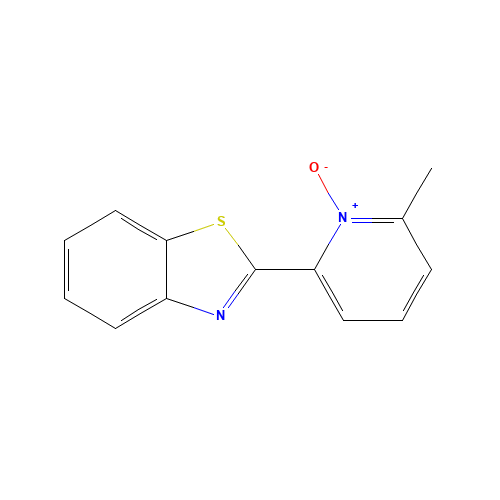 2-(6-methyl-1-oxidopyridin-1-ium-2-yl)-1,3-benzothiazole (CAS: 56743-88-5) - Related Chemical Product