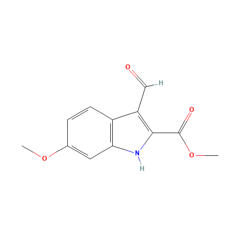 methyl 3-formyl-6-methoxy-1H-indole-2-carboxylate (CAS: 379260-71-6) - Related Chemical Product