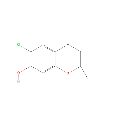 6-chloro-2,2-dimethyl-3,4-dihydrochromen-7-ol (CAS: 653563-84-9) - Related Chemical Product
