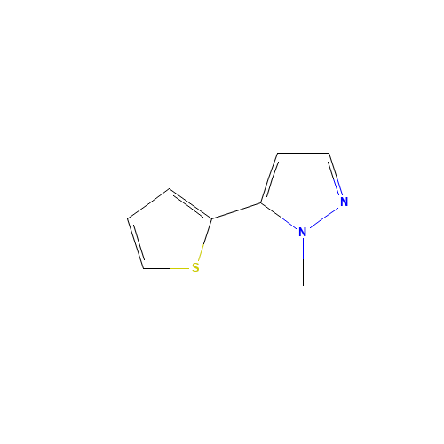 1-methyl-5-thiophen-2-ylpyrazole (CAS: 876316-68-6) - Related Chemical Product