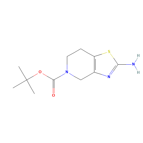 tert-butyl 2-amino-6,7-dihydro-4H-[1,3]thiazolo[4,5-c]pyridine-5-carboxylate (CAS: 1002355-91-0) - Related Chemical Product