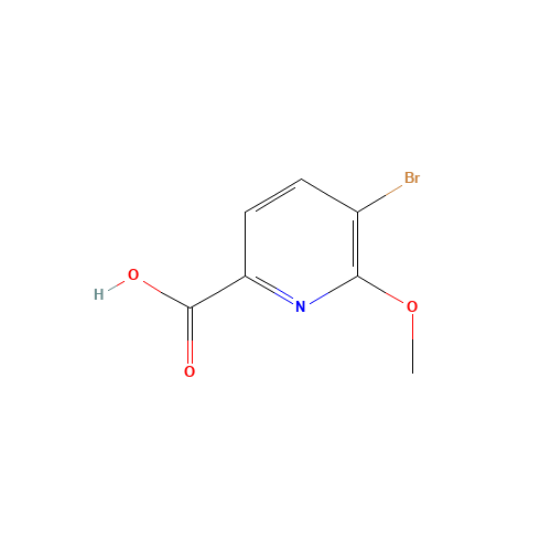 5-bromo-6-methoxypyridine-2-carboxylic acid (CAS: 1214334-70-9) - Related Chemical Product