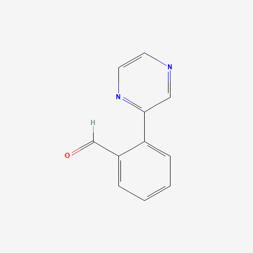 2-pyrazin-2-ylbenzaldehyde (CAS: 449758-40-1) - Related Chemical Product