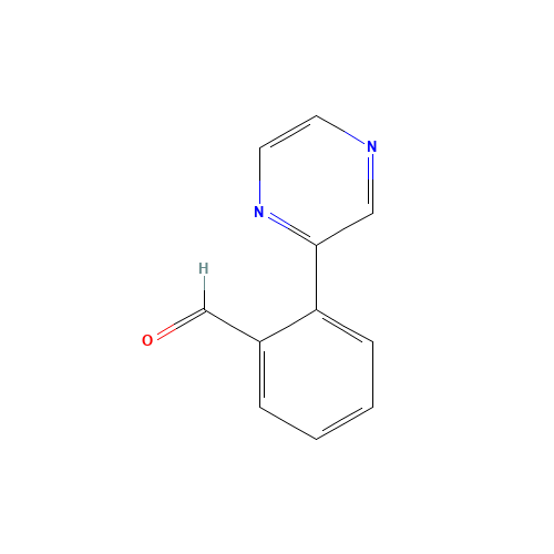 2-pyrazin-2-ylbenzaldehyde (CAS: 449758-40-1) - Related Chemical Product