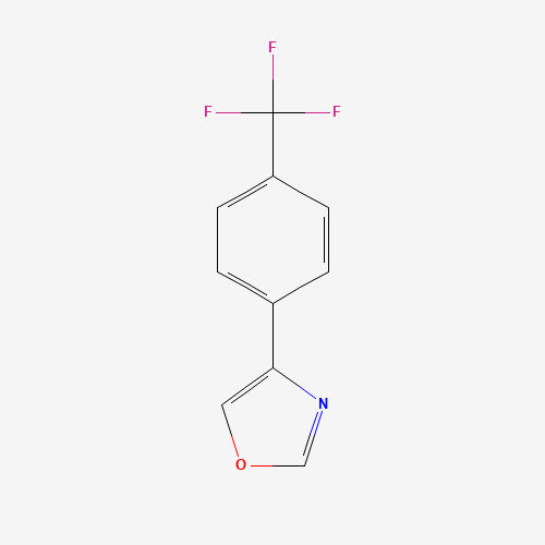 4-[4-(trifluoromethyl)phenyl]-1,3-oxazole (CAS: 1126636-40-5) - Related Chemical Product