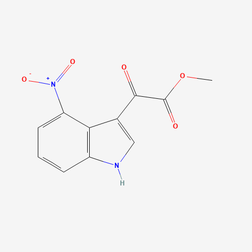 methyl 2-(4-nitro-1H-indol-3-yl)-2-oxoacetate (CAS: 115118-95-1) - Related Chemical Product