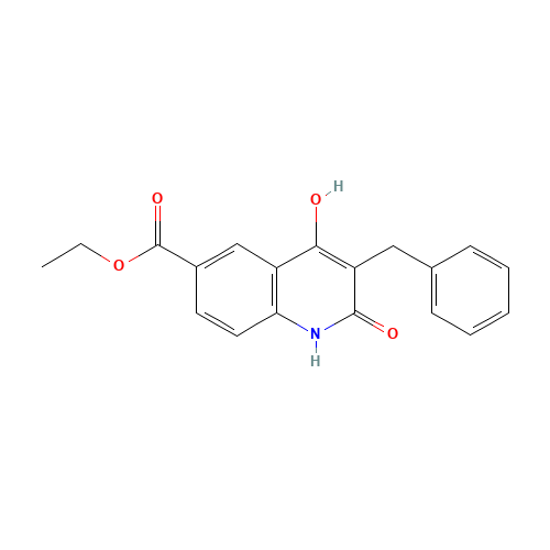 ethyl 3-benzyl-4-hydroxy-2-oxo-1H-quinoline-6-carboxylate (CAS: 893767-87-8) - Related Chemical Product