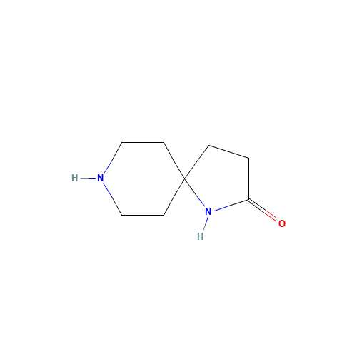 1,8-diazaspiro[4.5]decan-2-one (CAS: 1158749-93-9) - Chemical Structure and Molecular Formula 