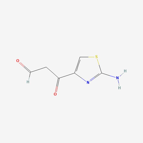 3-(2-amino-1,3-thiazol-4-yl)-3-oxopropanal (CAS: 1021306-66-0) - Related Chemical Product