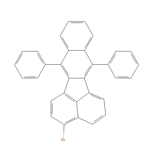 3-bromo-7,12-diphenylbenzo[k]fluoranthene (CAS: 187086-32-4) - Related Chemical Product