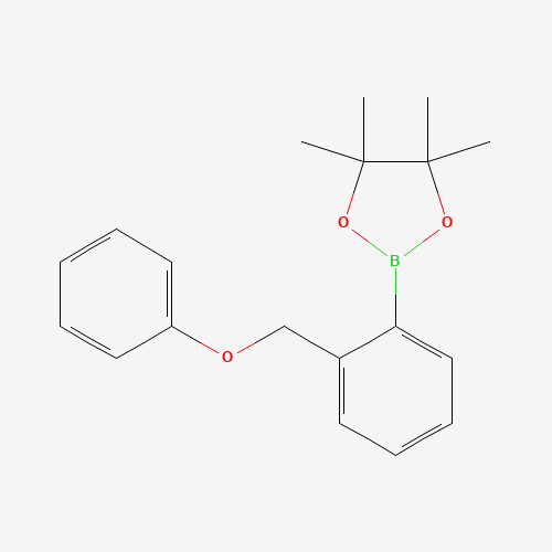 4,4,5,5-tetramethyl-2-[2-(phenoxymethyl)phenyl]-1,3,2-dioxaborolane (CAS: 912569-55-2) - Related Chemical Product