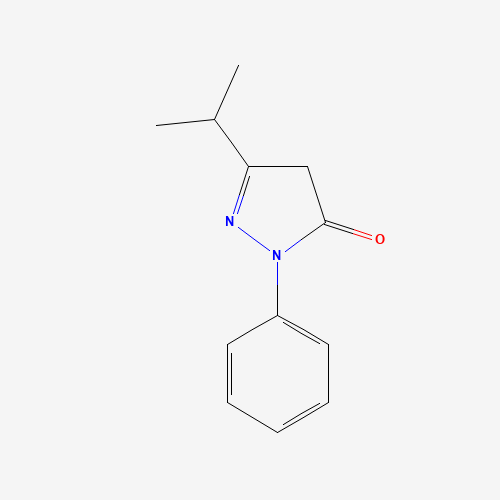 2-phenyl-5-propan-2-yl-4H-pyrazol-3-one (CAS: 64123-72-4) - Related Chemical Product