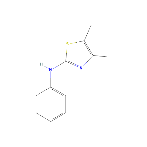 4,5-dimethyl-N-phenyl-1,3-thiazol-2-amine (CAS: 15865-94-8) - Related Chemical Product
