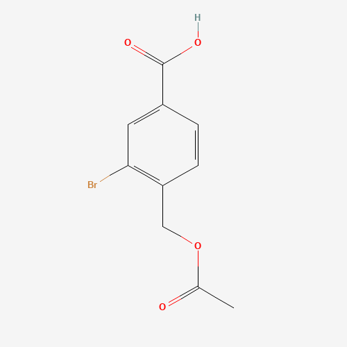 4-(acetyloxymethyl)-3-bromobenzoic acid (CAS: 90772-73-9) - Related Chemical Product