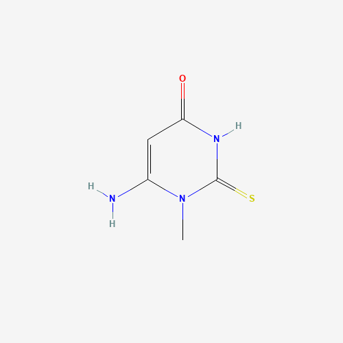 6-amino-1-methyl-2-sulfanylidenepyrimidin-4-one (CAS: 16837-08-4) - Related Chemical Product