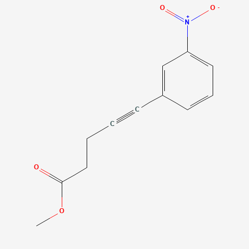 methyl 5-(3-nitrophenyl)pent-4-ynoate (CAS: 740842-40-4) - Related Chemical Product