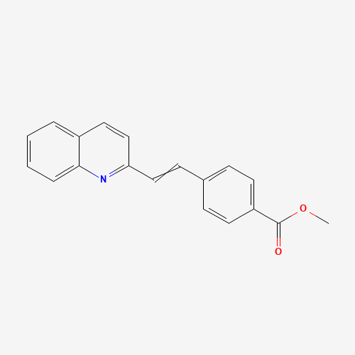 methyl 4-(2-quinolin-2-ylethenyl)benzoate (CAS: 110113-95-6) - Related Chemical Product