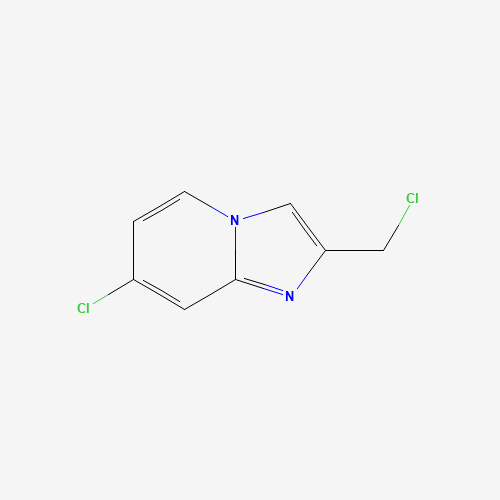 7-chloro-2-(chloromethyl)imidazo[1,2-a]pyridine (CAS: 124168-59-8) - Related Chemical Product