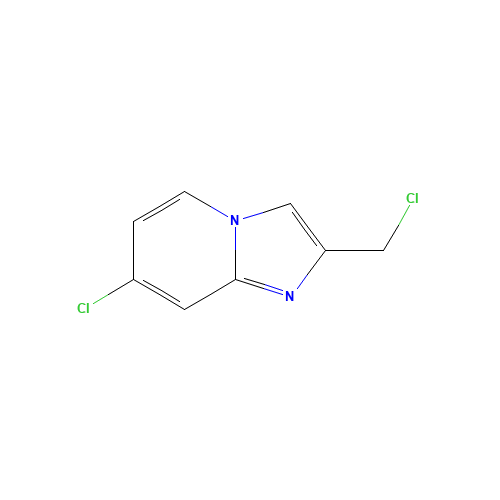 7-chloro-2-(chloromethyl)imidazo[1,2-a]pyridine (CAS: 124168-59-8) - Related Chemical Product