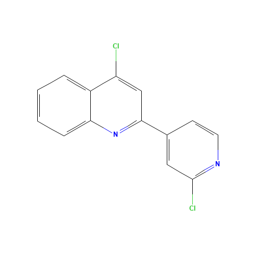 4-chloro-2-(2-chloropyridin-4-yl)quinoline (CAS: 861418-31-7) - Related Chemical Product