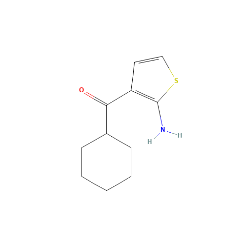 (2-aminothiophen-3-yl)-cyclohexylmethanone (CAS: 155141-25-6) - Related Chemical Product