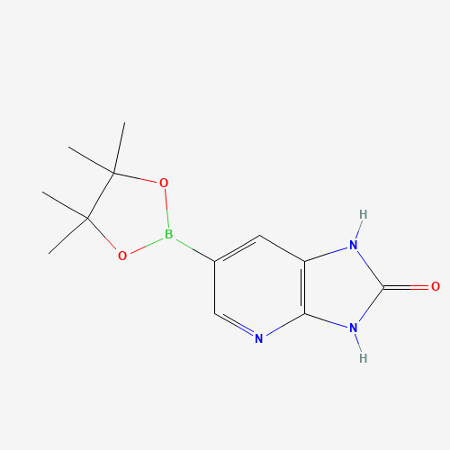 6-(4,4,5,5-tetramethyl-1,3,2-dioxaborolan-2-yl)-3,3a-dihydroimidazo[4,5-b]pyridin-2-one (CAS: 1209485-79-9) - Related Chemical Product