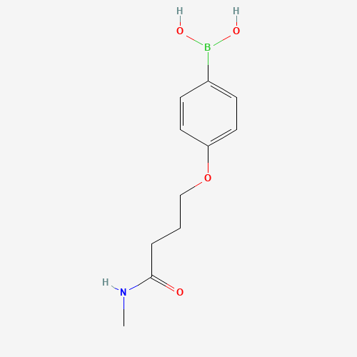 [4-[4-(methylamino)-4-oxobutoxy]phenyl]boronic acid (CAS: 1350317-29-1) - Related Chemical Product