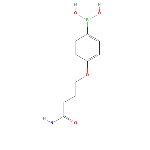 [4-[4-(methylamino)-4-oxobutoxy]phenyl]boronic acid (CAS: 1350317-29-1) - Related Chemical Product