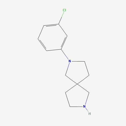 2-(3-chlorophenyl)-2,7-diazaspiro[4.4]nonane (CAS: 1181220-89-2) - Related Chemical Product