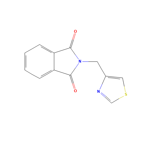 2-(1,3-thiazol-4-ylmethyl)isoindole-1,3-dione (CAS: 103859-71-8) - Related Chemical Product