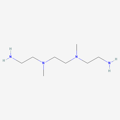 N'-[2-[2-aminoethyl(methyl)amino]ethyl]-N'-methylethane-1,2-diamine (CAS: 7382-58-3) - Chemical Structure and Molecular Formula 