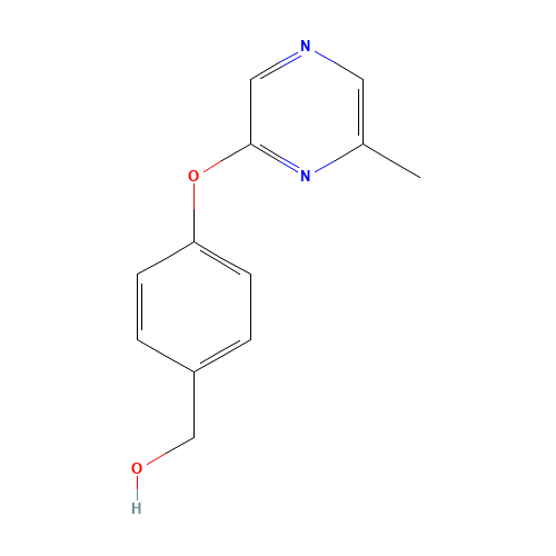 [4-(6-methylpyrazin-2-yl)oxyphenyl]methanol (CAS: 906353-02-4) - Related Chemical Product