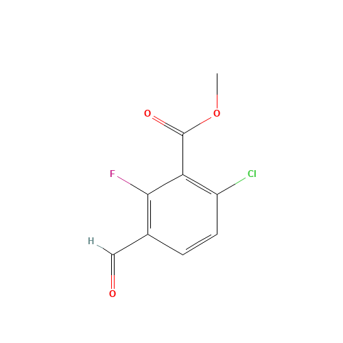methyl 6-chloro-2-fluoro-3-formylbenzoate (CAS: 1002106-09-3) - Related Chemical Product