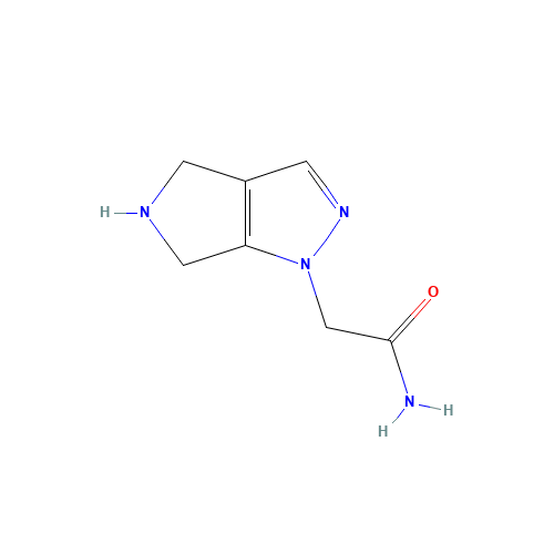 2-(5,6-dihydro-4H-pyrrolo[3,4-c]pyrazol-1-yl)acetamide (CAS: 1270029-93-0) - Related Chemical Product